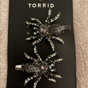 Torrid Black Spider Hair Clips
